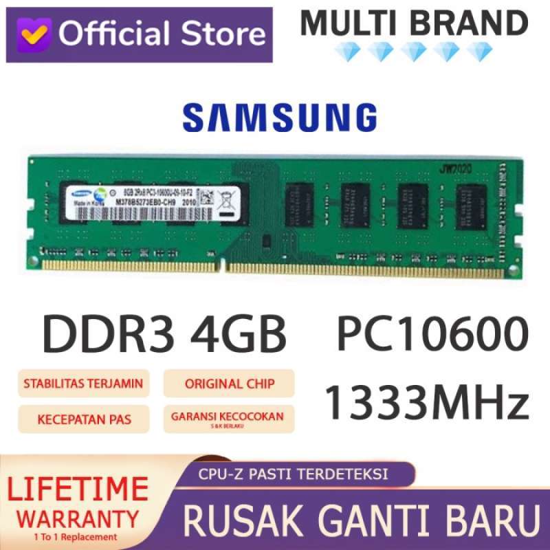 Jual Ram 8 Gb Ddr3 1333 Mhz Original Murah Harga Diskon Februari