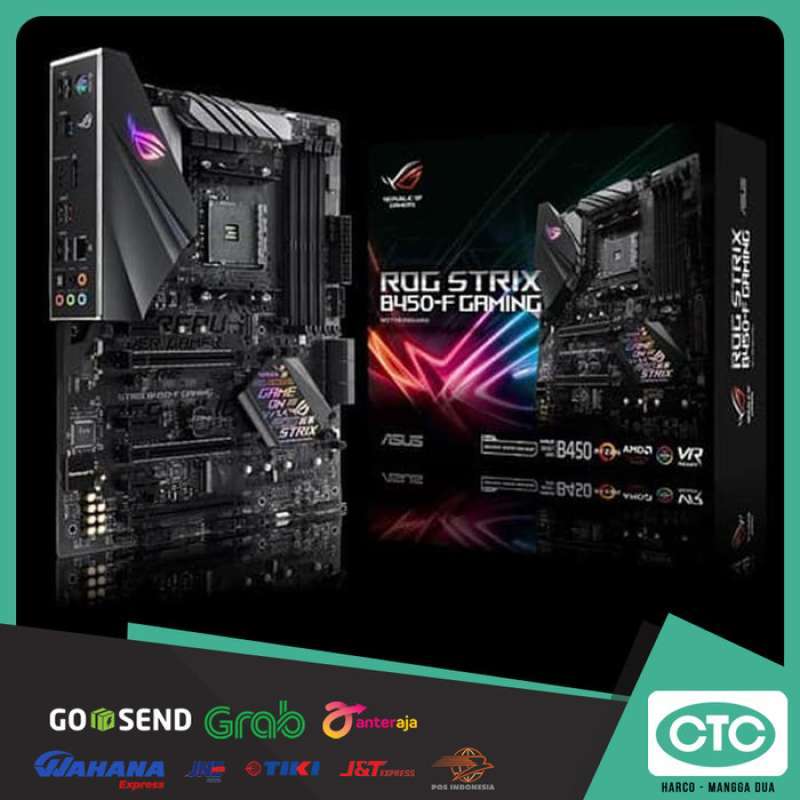 Promo Motherboard Asus B450F Strix Gaming Am4 Ddr4. Garansi
