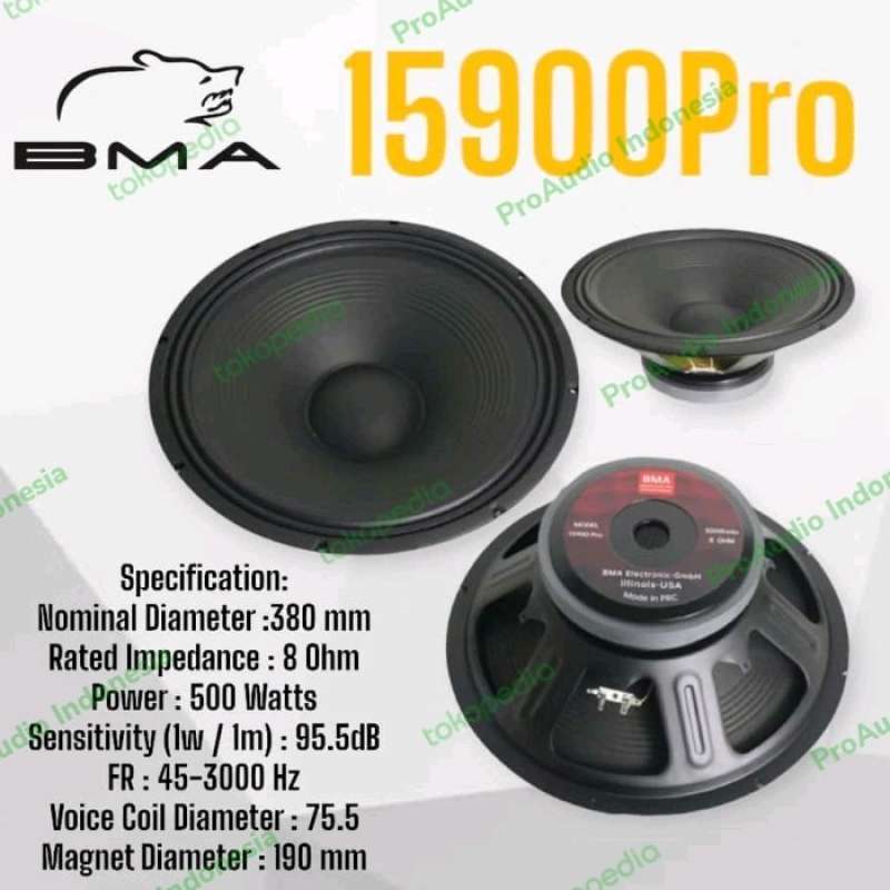 Speaker bma shop 15 inch