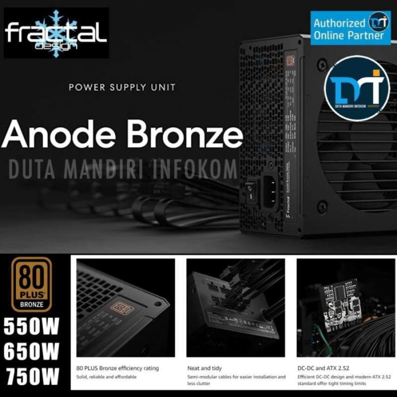 Anode Bronze 650W — Fractal Design