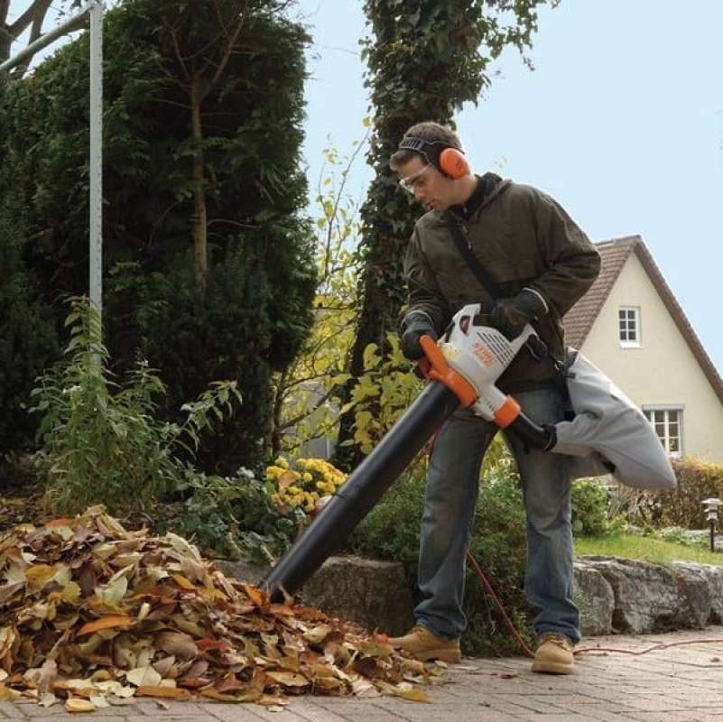 Stihl she71 vacuum shredder top