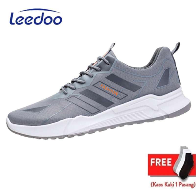 Promo Bossindo Sepatu Pria Sepatu Sneakers Running Casual Olahraga Shoes Tr219 43 Abu abu Diskon 18 Di Seller Bossindo Official Gempolsari Kota Bandung Blibli