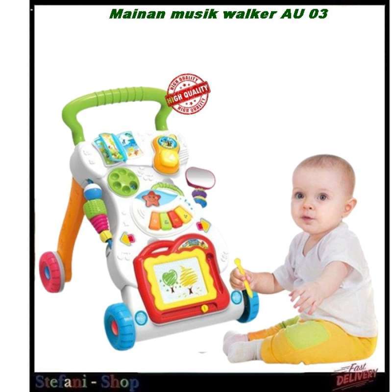 Promo Dorongan Bayi Musik Mainan Baby Walker Music AU 03 Diskon 32