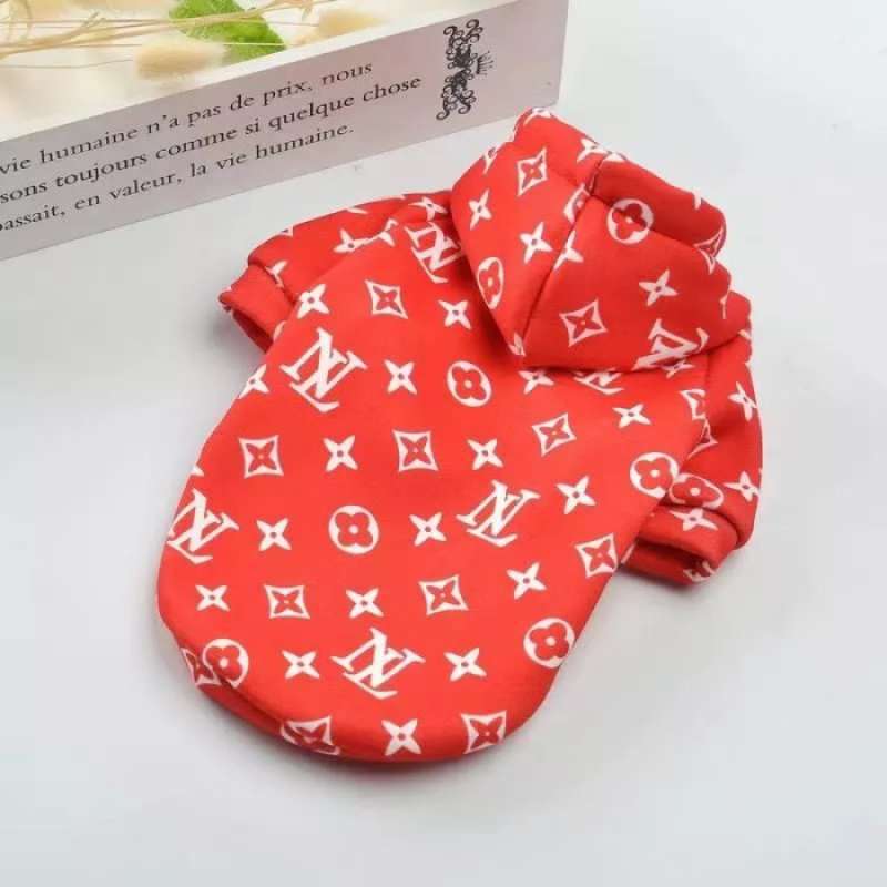 Dog hotsell lv hoodie