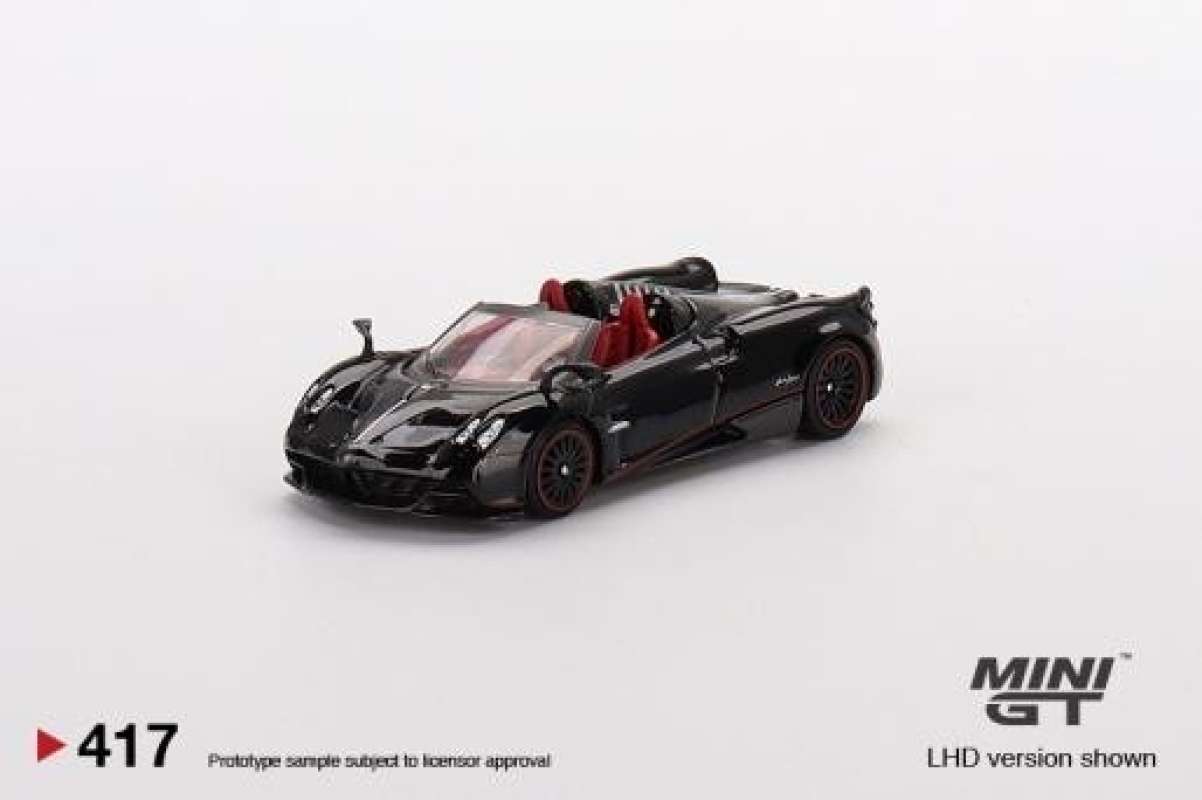 Promo MINIGT 417 PAGANI HUAYRA ROADSTER BLACK MGT DIECAST MINI GT Diskon  27% di Seller DM STORES - Karang Bahagia, Kab. Bekasi | Blibli