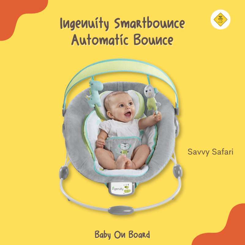 Ingenuity soothe n delight bouncer savvy safari new arrivals
