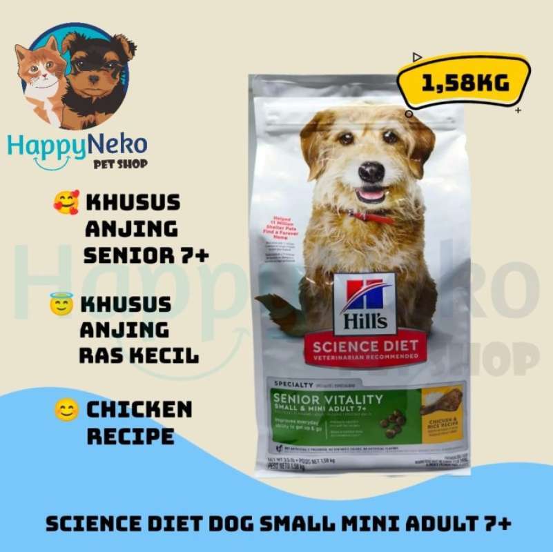Promo SCIENCE DIET DOG ADULT 7 YOUTHFUL VITALITY SMALL MINI