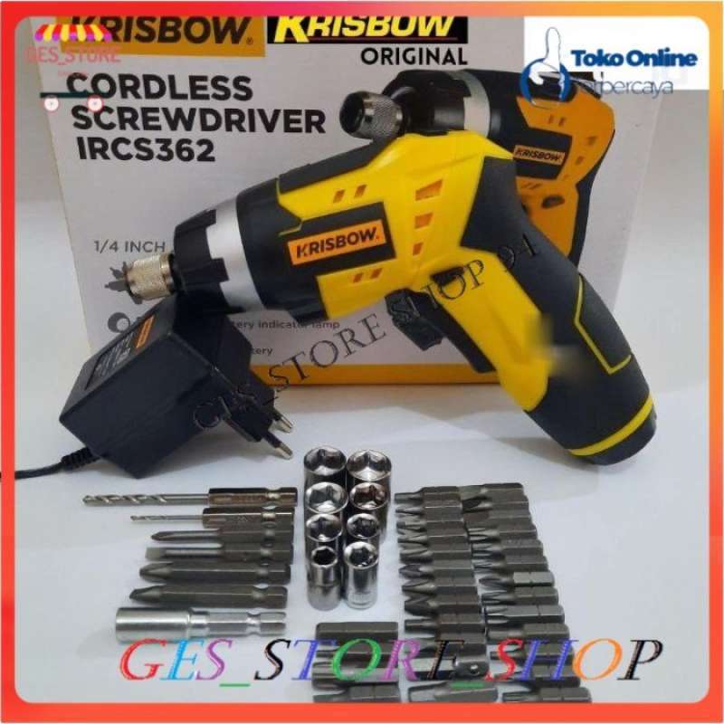 Krisbow cordless screwdriver deals