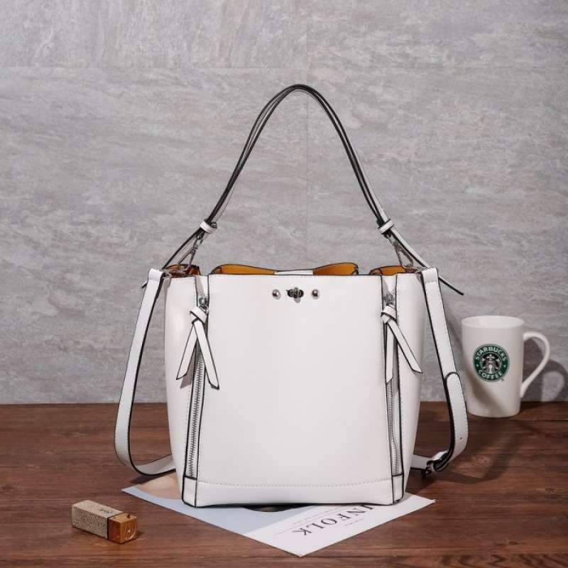 Zara double shop zip bag