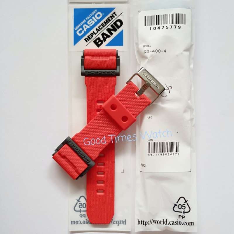 Jual STRAP G SHOCK GD 400 4 GD 400 Casio Original di Seller