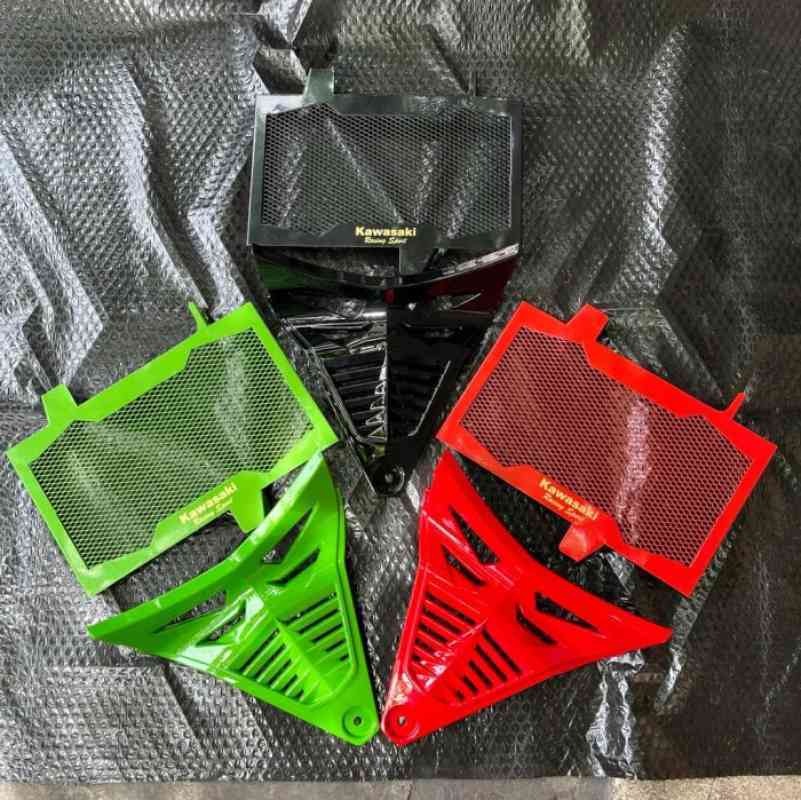 Promo PAKET V GRILL NINJA 250 RR MONO SL COVER RADIATOR NINJA 250