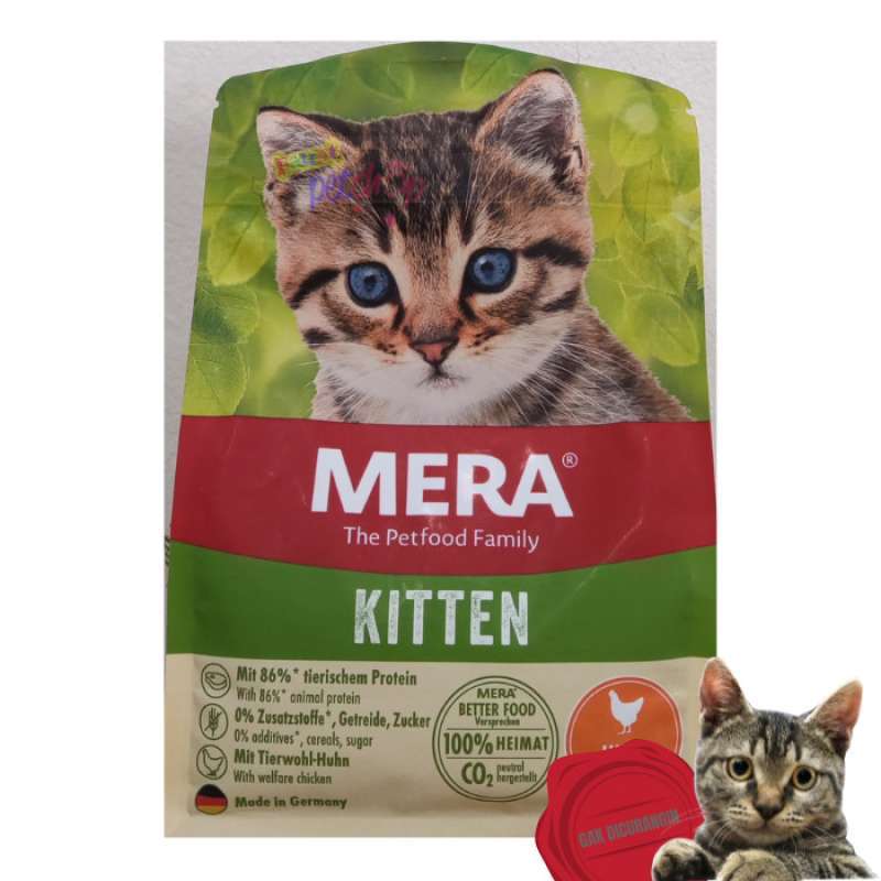 Promo Mera Kitten 400g Chicken From German Makanan Kucing kering