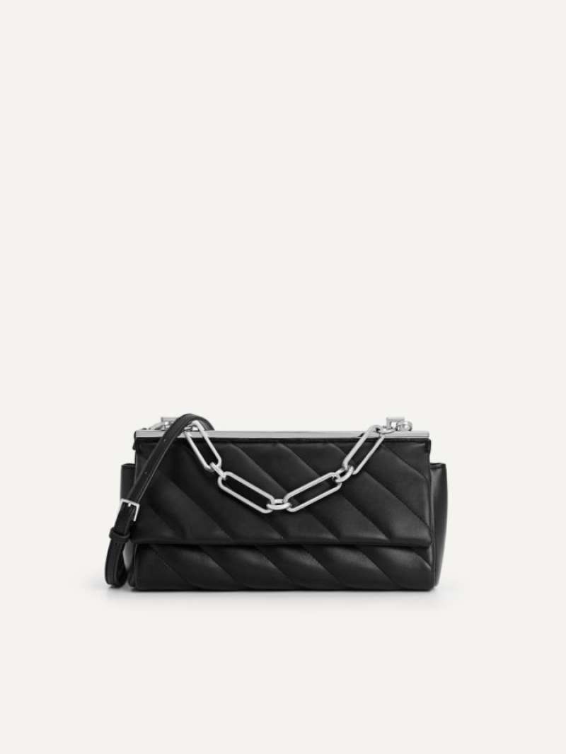 Jual PEDRO ORIGINAL STORE 100 Quilted Front Flap Shoulder Bag