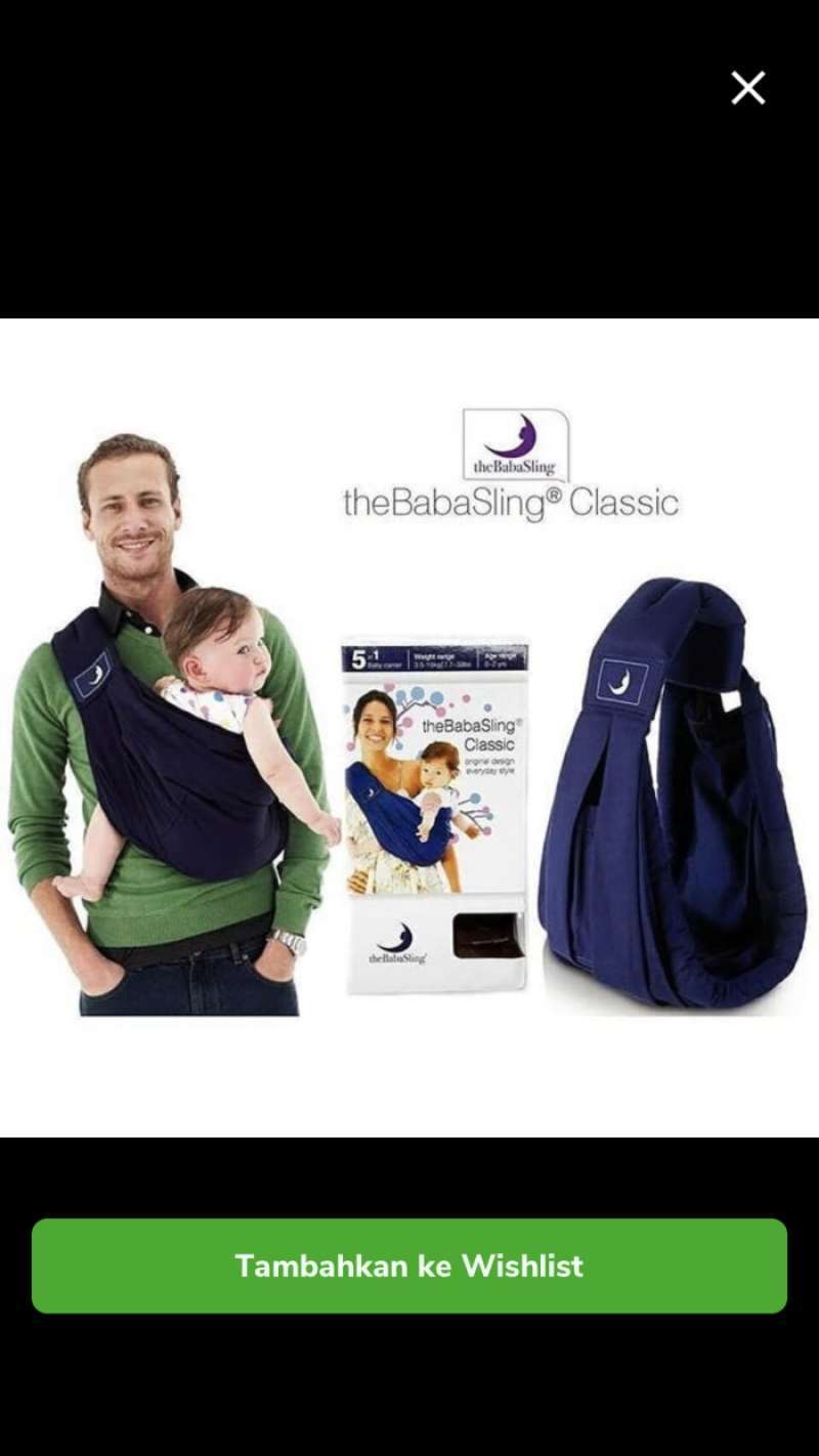 The baba sling classic online
