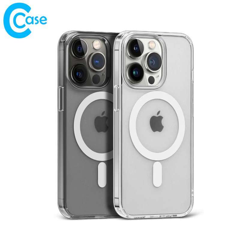 Jual Premium MagSafe Clear Case iPhone 15 Pro Max Plus iPhone 15