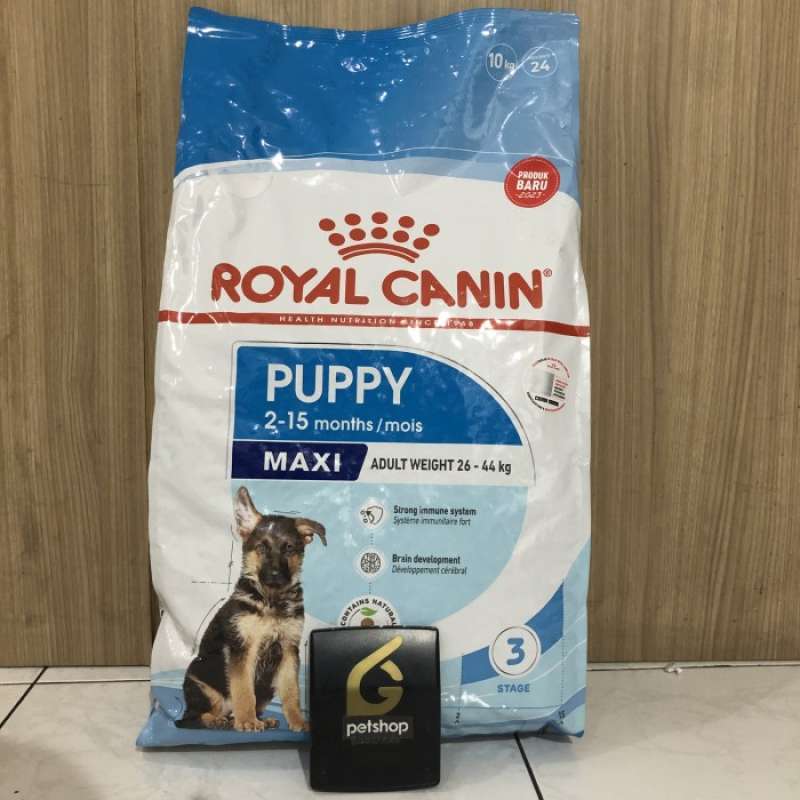 Jual Royal Canin Maxi Puppy 10kg freshpack dog Food anjing Royalcanin 10 Kg Di Seller Toko Imang Tugu Selatan Kota Jakarta Utara Blibli
