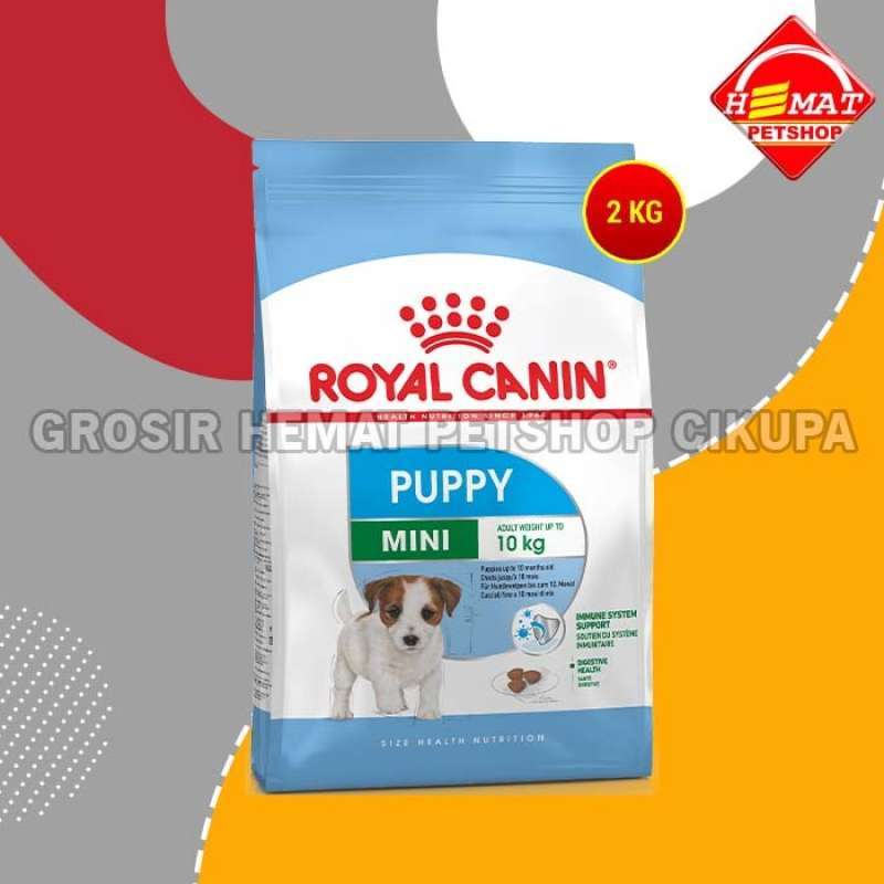 Promo Makanan Anjing Royal Canin Mini Junior 2 Kg Mini Puppy 2Kg
