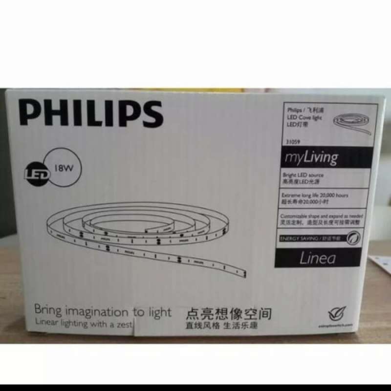 Philips led top strip warm white