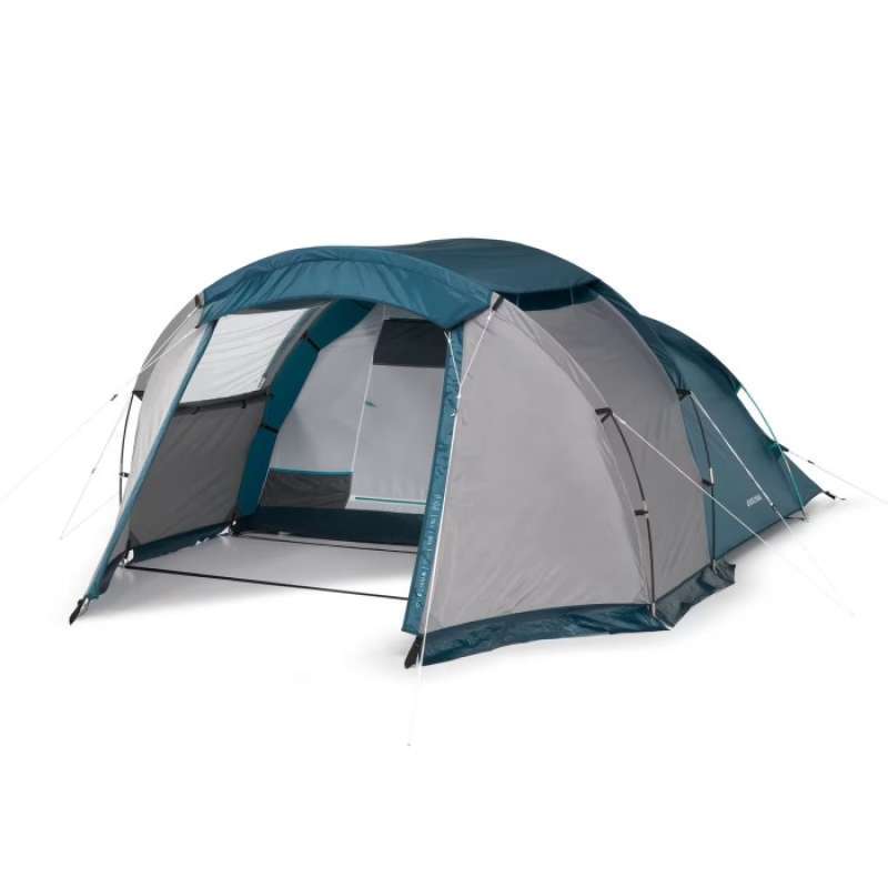 QUECHUA Tenda Arpenaz 4.0 Pole Support Tent 1 Kamar Tidur 4 Orang