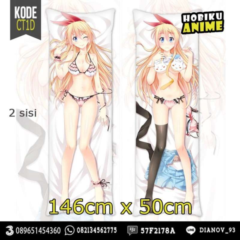 Chitoge dakimakura cheap