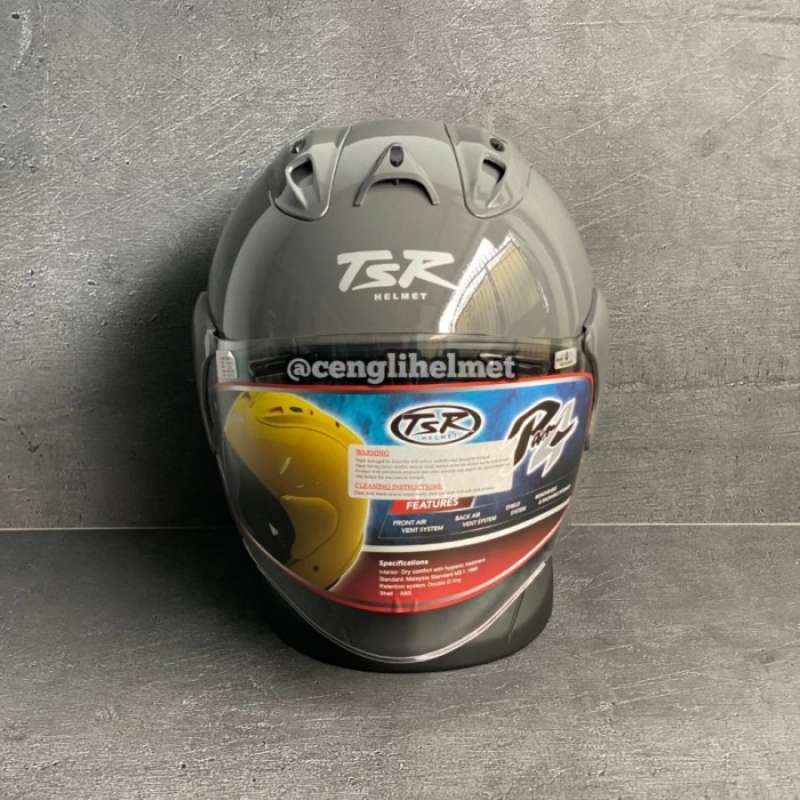 Jual TSR COPY ARAI RAM 4 MODERN GREY di Seller Graha Premier