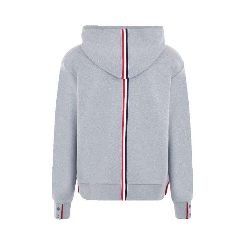 Promo Thom Browne Center Back Rwb Stripe Loopback Jersey Knit