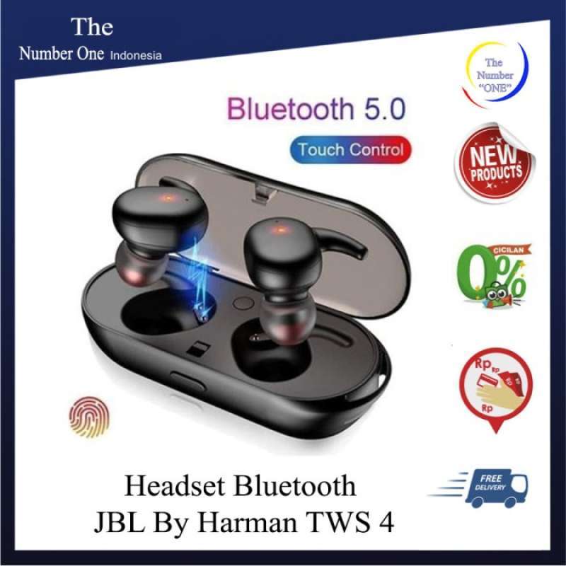 Jual HEADSET BLUETOOTH JBL TWS 4 WIRELESS EARPHONE WIRELESS