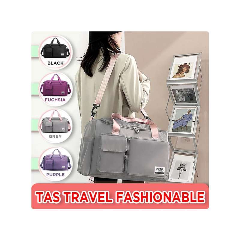 Goto Naira Tas Travel Jumbo Traveling Bag Jinjing Besar Pria Wanita