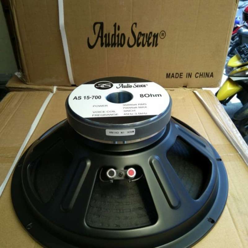 Speaker 15 inch audio seven 2025