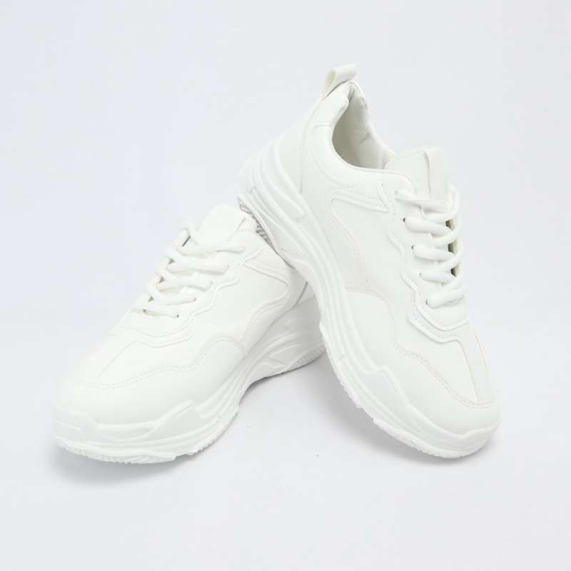 GST Erika Sepatu Sneakers White Wanita Woman Shoes Casual 37 40 0015
