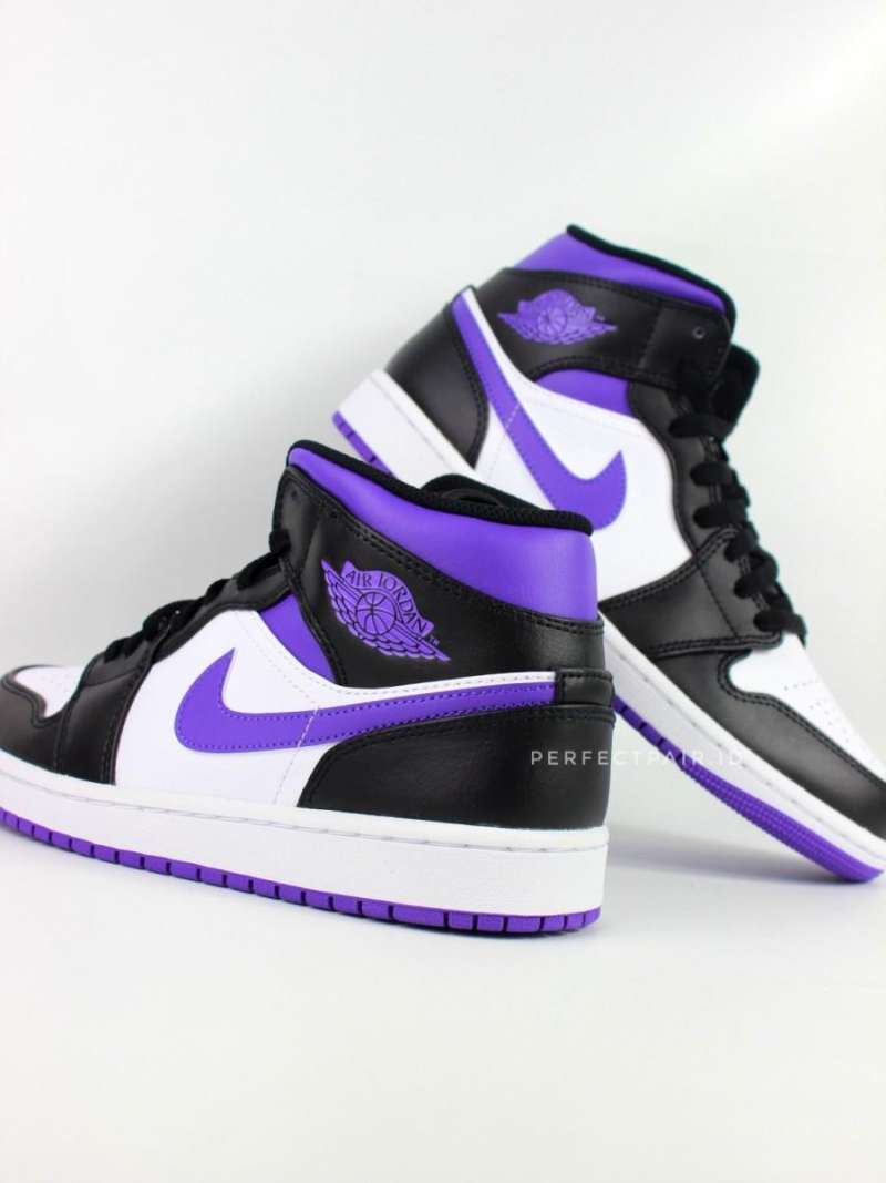 Sepatu Court Purple 1s Mid Nike Air Jordan Mid Se Court Purple