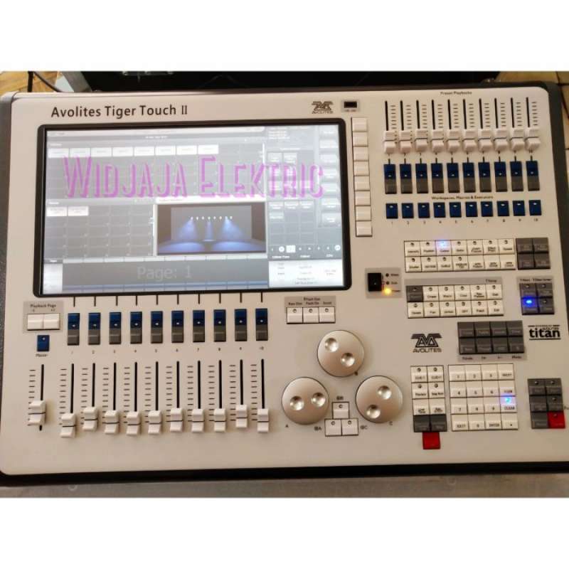 Avolites tiger shop touch 2