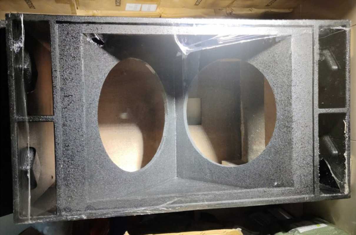 Box speaker 18 inch double top