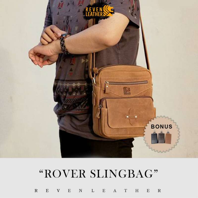 Sling bag kulit deals