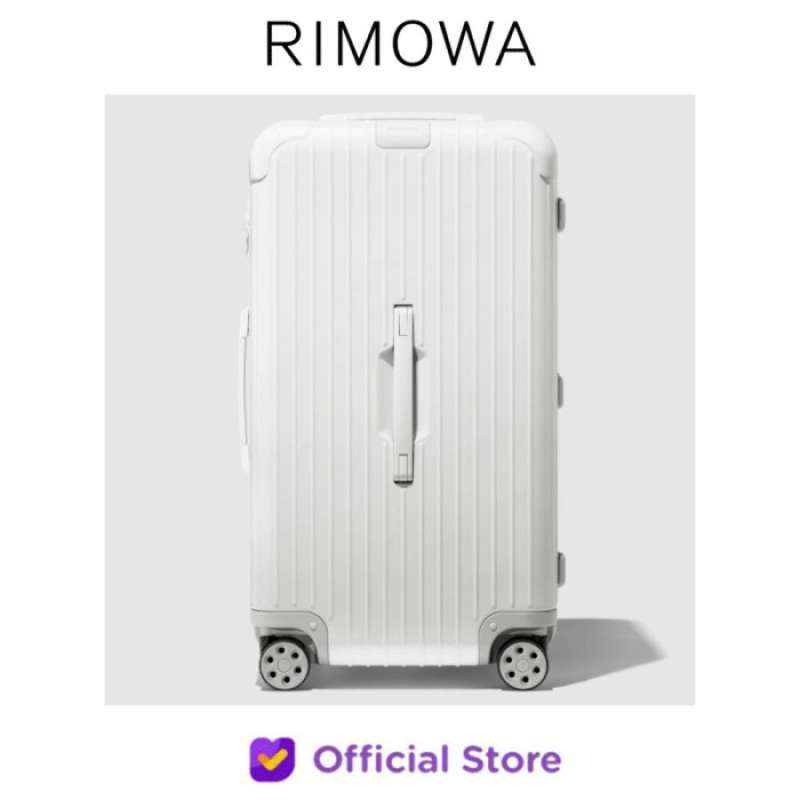 Promo RIMOWA Essential Trunk 89 L Koper RIMOWA White Diskon