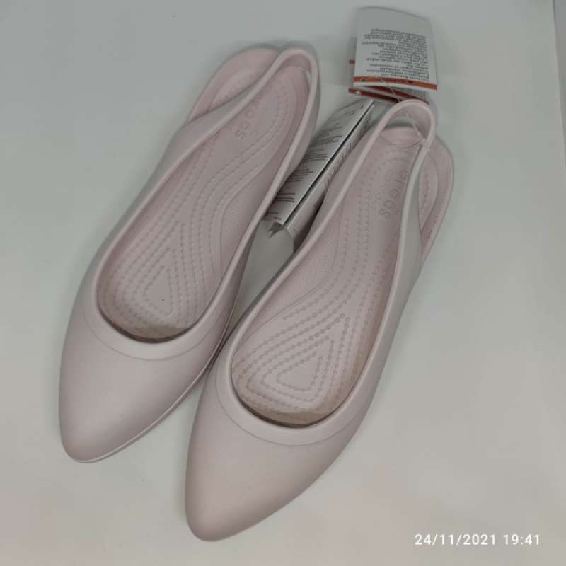 Crocs eve slingback white top