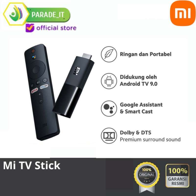 100% Original] Xiomi Mi Tv Stick,Power By Android Tv