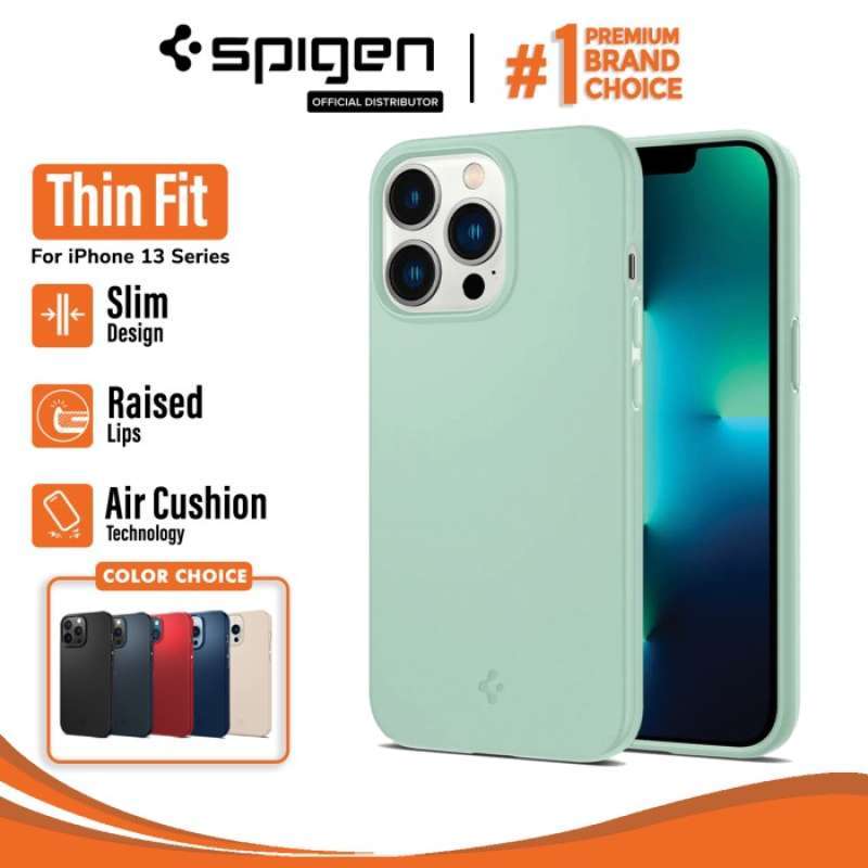 Promo Case iPhone 13 Pro Max 13 Mini Spigen Thin Fit Slim Hybrid Casing - 13  Pro, Apple Mint Diskon 40% di Seller Toko Adaku - Meruya Utara (Ilir), Kota  Jakarta Barat