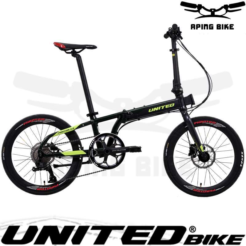 Phantom store folding bike