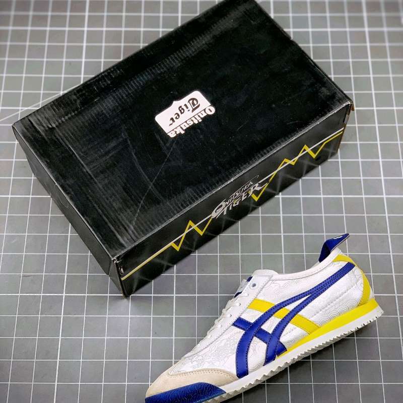 Sepatu ORIGINAL Onitsuka Tiger Limited Edition Super Deluxe Street Fighter Blue UNISEX