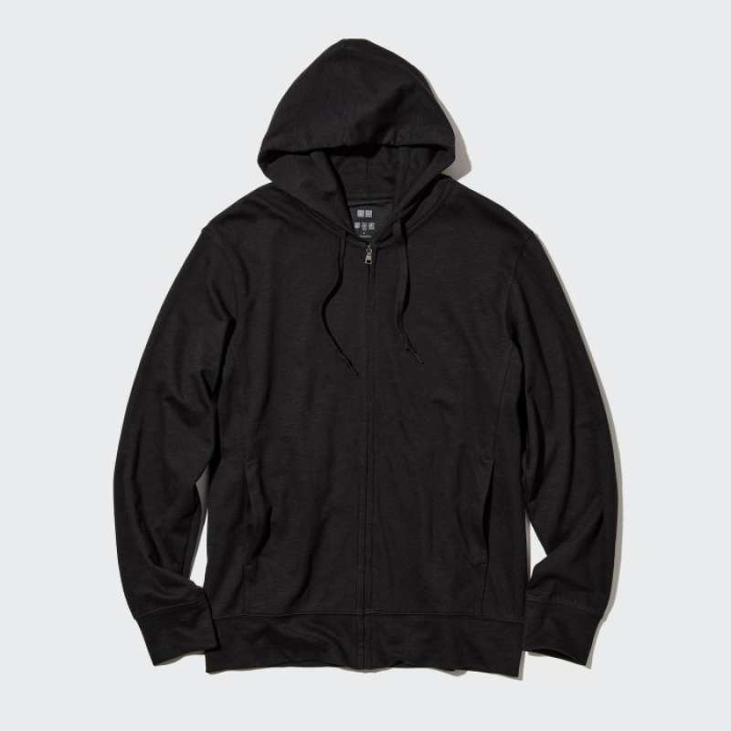 Jaket hoodie uniqlo hot sale