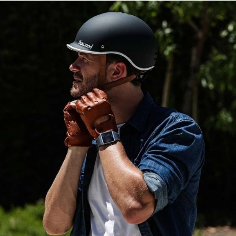 Promo THOUSAND HELMET THOUSAND HERITAGE BIKE HELMET CARBON BLACK