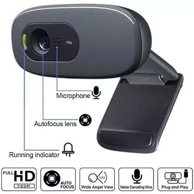 Logitech hd 2025 webcam c270 autofocus