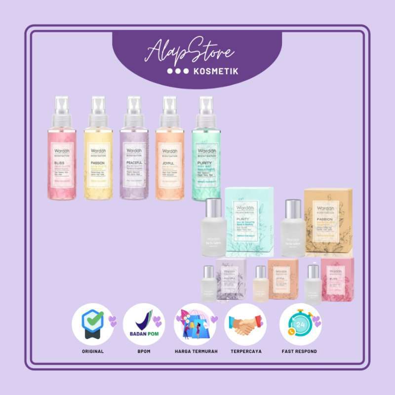 Wardah edt store bliss