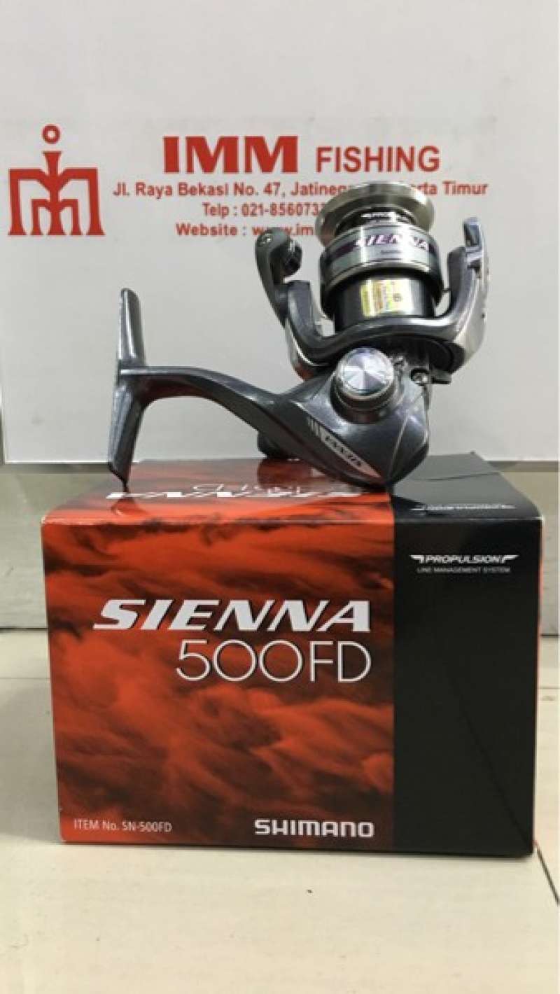 Baru Reel Shimano Sienna 500Fd Diskon