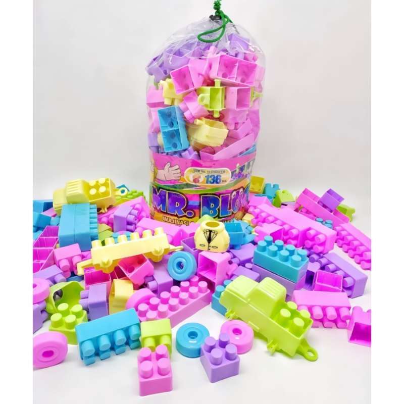Promo Mainan Balok Lego Anak Mr Blocks Mainan Edukasi Anak Diskon 41 Di Seller Enjoy Petshop Jelambar Baru Kota Jakarta Barat Blibli