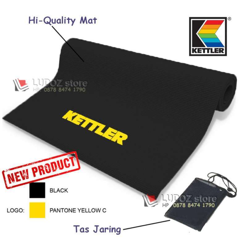 Promo Terlaris Matras Yoga Mat 8Mm Kettler 8.0Mm Senam Aerobic