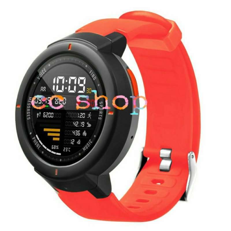 Jual STRAP PENGGANTI SILIKON SMARTWATCH FOR HUAMI AMAZFIT VERGE