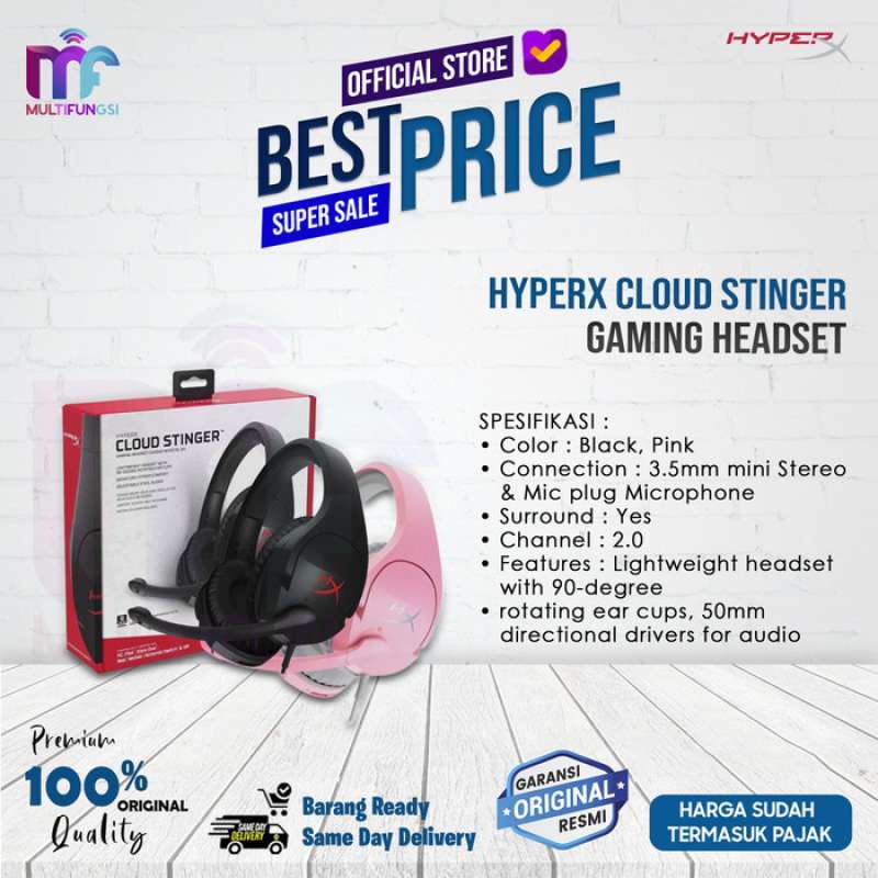 Hyperx cloud stinger harga on sale