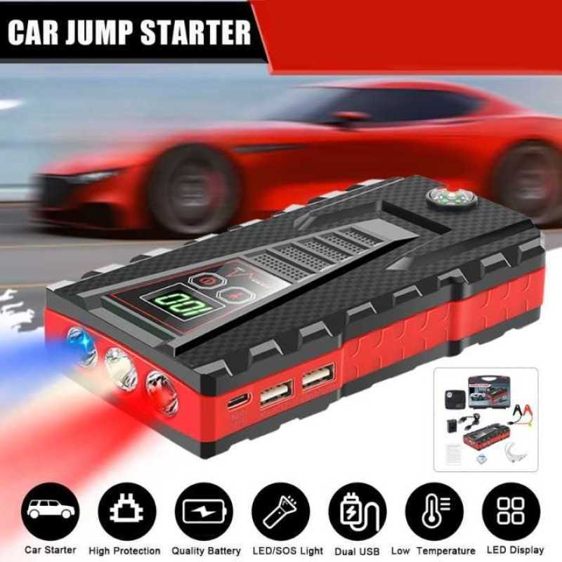 Jual JXIANG POWER Jump Starter Power Bank Senter Dual USB Port 12V